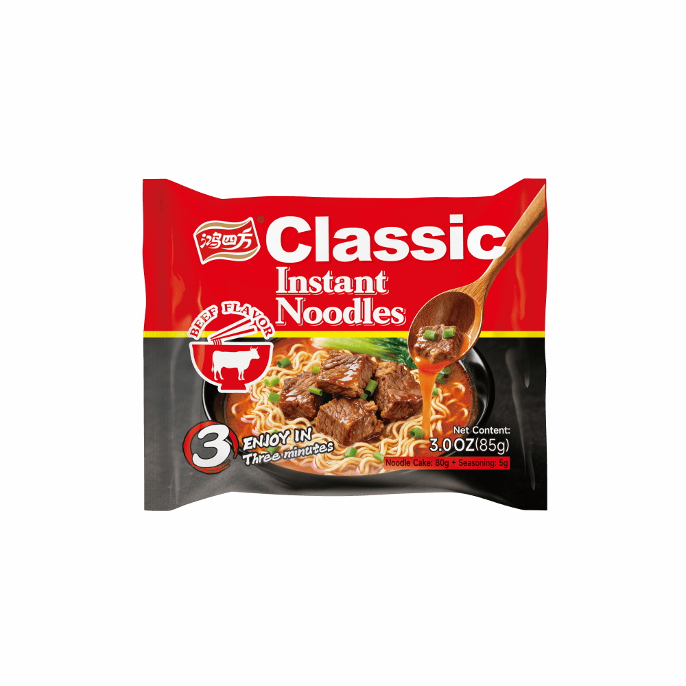 Classic Instant Noodles Beef Flavor