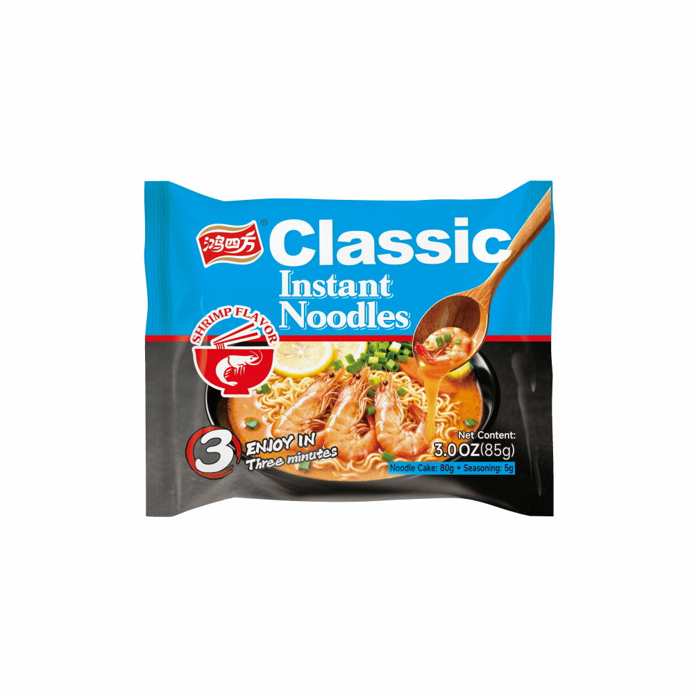 Classic Instant Noodles Shrimp Flavor