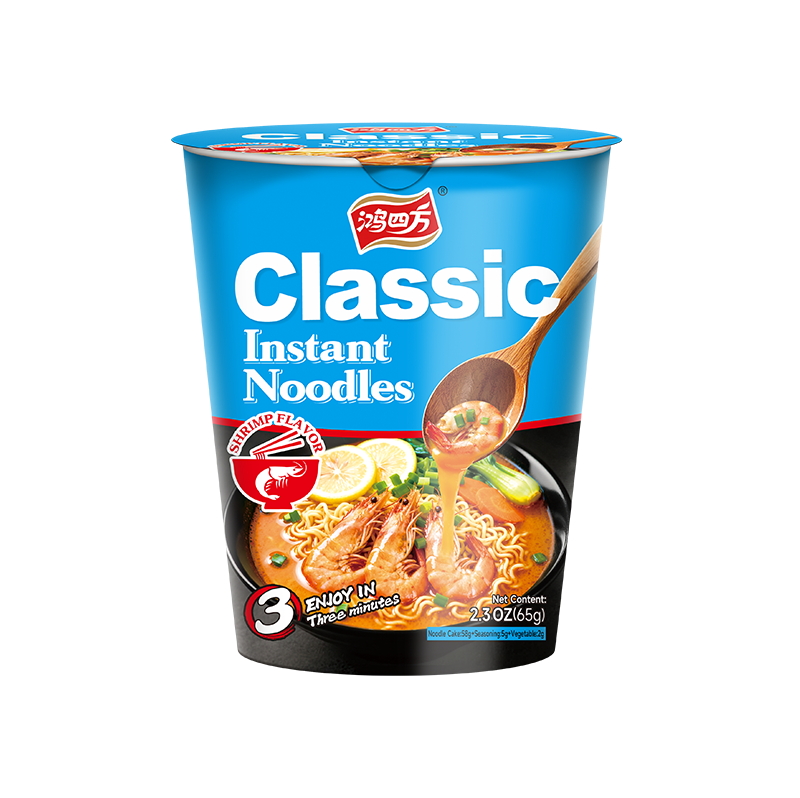 Classic Instant Noodles Shrimp Flavor