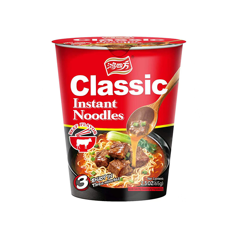 Classic Instant Noodles Beef Flavor